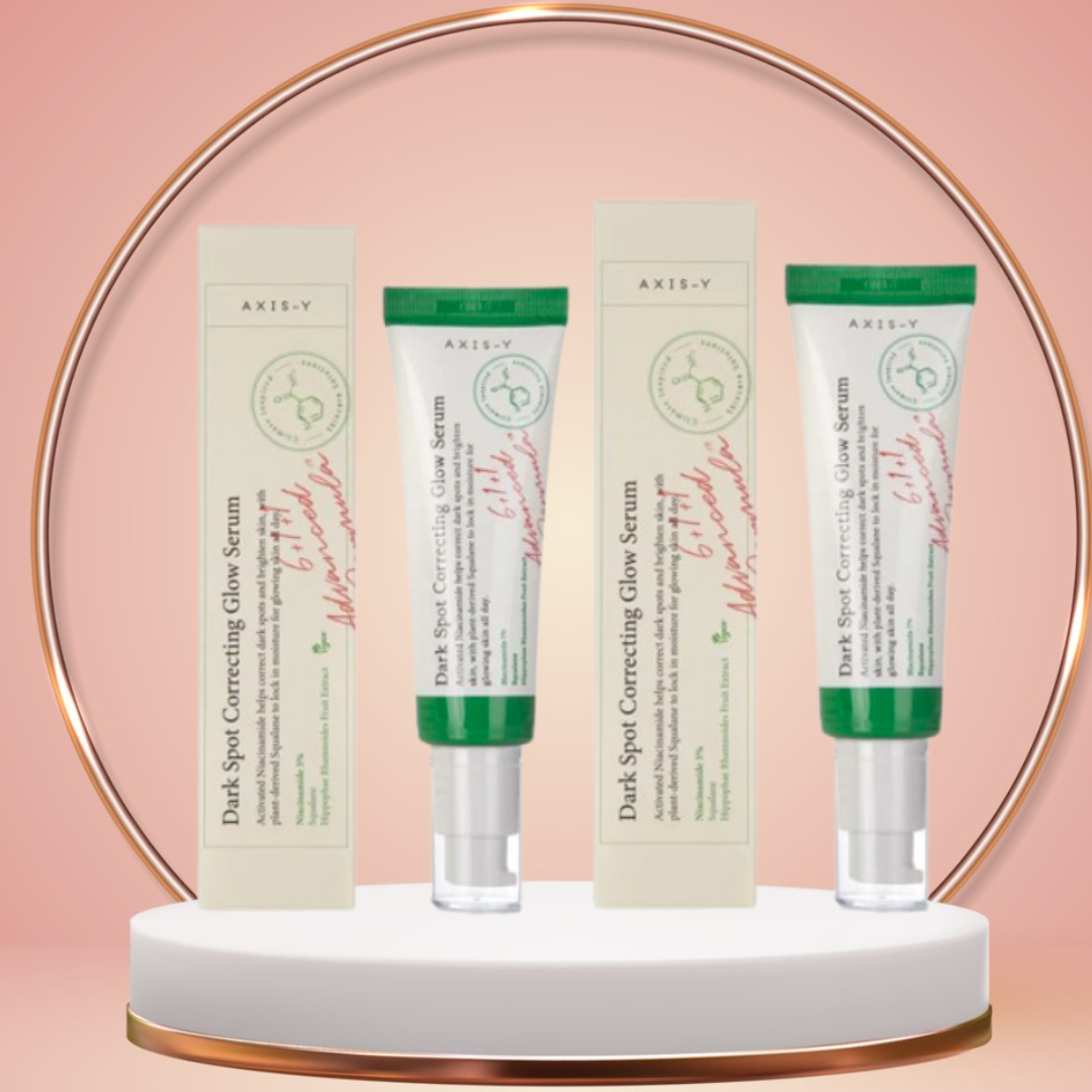 2 Pices AXIS-Y Dark Spot Correcting Glow Serum 50ml